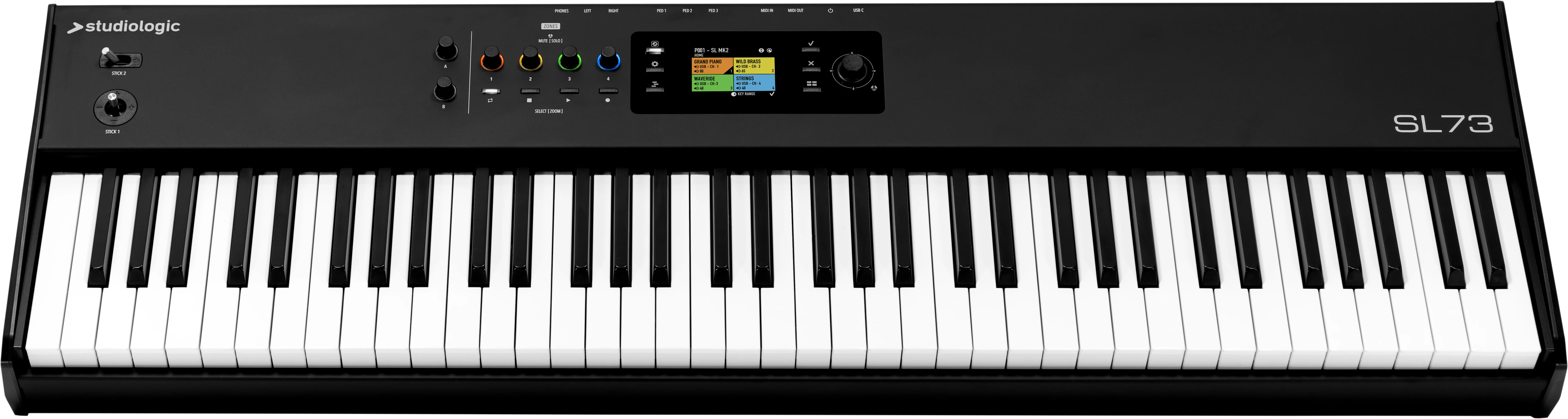 SL73 mk2 Controller-Keyboard 